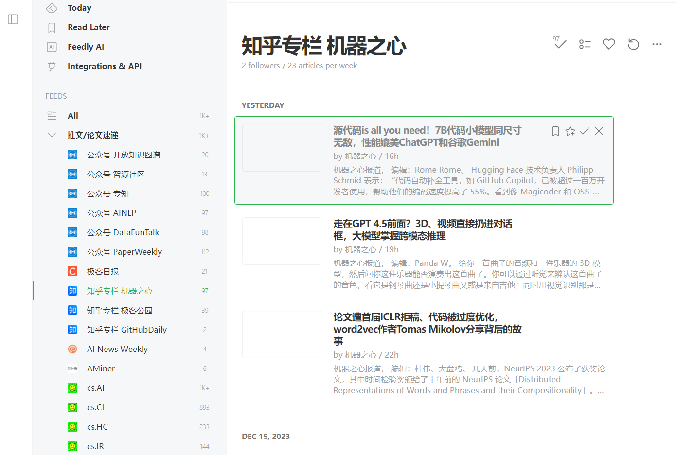 Feedly